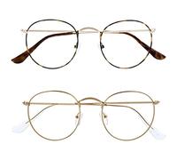 OPULIZE sol Occhiali da Lettura, Marrone tartarugato/Oro, +1.00 Unisex-Adulto