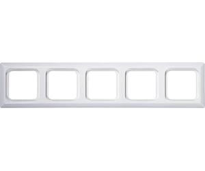 OPUS® 1 cornice di copertura Kanto 5 volte, colore bianco puro