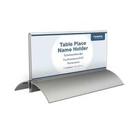 OPUS 2 350086 Targhetta da tavolo Alluminio Acrilico 61mm x 150mm 1 pezzo
