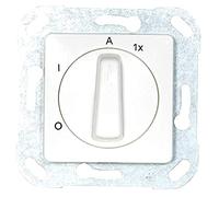 Opus 512.528.37 Interruttore A per Telaio BWM, 50, PW 50 x 50, Bianco Polare