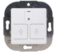 Opus 512.617.37 El.Rolll.SCH.Wen-Auto PW con Copertura 230 V, Max. 750 VA, Bianco Polare