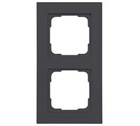 OPUS® 55 Fusion, mascherina di copertura a 2 moduli, colore antracite lucido
