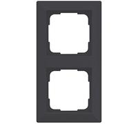 OPUS® 55 Inform - Mascherina di copertura a 2 moduli, colore antracite lucido