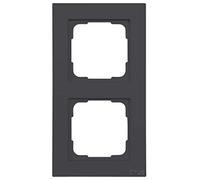 OPUS® 55 - Mascherina di copertura a 2 moduli, colore: Antracite lucido