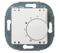 Opus 560.948.02 Regolatore di Temperatura Ambiente 24 V, Apertura, Puro, 5-30 °C, Bianco Ottico