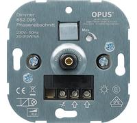 OPUS® Dimmer a sezione rotante con morsetti a vite, albero metallico, Watt 20-315 VA