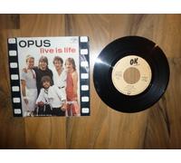 Opus - Live is life (1984) / Vinyl single [Vinyl-Single 7'']