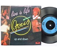 Opus - Opus Live Is Life/Up And Down 7" Polydor POSP743 EX 1984