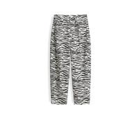 OPUS PANTS Jeans Balloon Fit MARI CLEAR ZEBRA nero | 36/L28