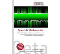 Opuscula Mathematica: Kraków, Poland, Rector, AGH University of Science and Technology, Mathematical Reviews, Zentralblatt für Mathematik, Discrete Mathematics