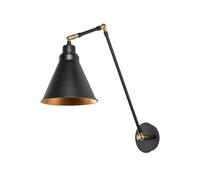 Opviq Applique Berceste 7956, nero/oro, altezza 56 cm Opviq
