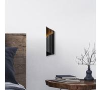 Opviq Applique Sivani MR-838 indiretto altezza 35cm nero Opviq