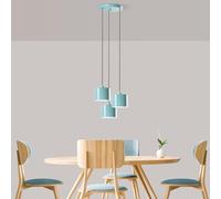 Opviq Elegante chandelier, corpo in metallo, diametro 45 cm, altezza regolabile 75-110 cm, 3 prese E27, Perfect for Modern Living Space IP20