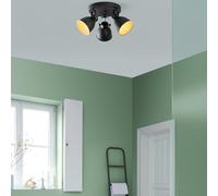 Opviq Elegante chandelier nero, corpo in metallo, diametro 46 cm, altezza non regolabile, 3 prese E14, perfetto per spazi moderni, IP20 Rated