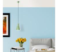 Opviq Elegante lampadario alla menta, altezza regolabile, 27-114 cm, corpo in metallo, diametro 14 cm, attacco E27, perfetto per spazi moderni, design elegante e funzionale