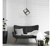 Opviq Elegante lampadario in metallo, rivestito in rame, altezza regolabile, 65 cm, diametro 26 cm, attacco E27, max. 40 W, illuminazione elegante per spazi moderni