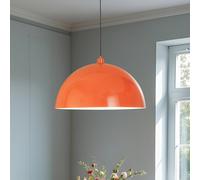 Opviq Lampada a sospensione Kure, arancione, metallo, Ø 60 cm, E27 Opviq