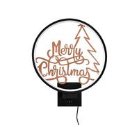 Opviq Lampada da Parete Moderna Nero & Rame 30x36x10cm | 100% Metallo Grado di Protezione IP44 Max 12W Cavo 200cm Interruttore On/Off | Illuminazione Elegante per Casa