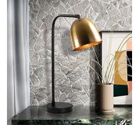 Opviq Lampada da tavolo Tattoo 5031, oro antico, metallo, altezza 52 cm Opviq