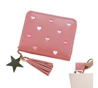 Opvonxeh Accordion Wallet For Women, Casual Women's Bag, Stylish Women's Tote Pouch, Fashionable Shopping Tote Bag, Women's Casual Accordion Wallet, Accordion Wallet With Multiple Compartment, Rosa,