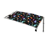 Opvonxeh Airplane Bed, Seat Extender, Foldable Travel Footrest for Kids, Portable Soft Cot 29.92x17.52 Inches for Playing, Sleeping, Overnight Trips on Plane, Train, Comfort Solution for