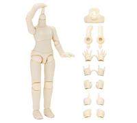 Opvonxeh Body Doll Figure, Motion Figure Joints, 4.72 Inches Poseable Display Decoration, Collectible Toy for Students Teens Children Boys Girls Kids Desktop Bookshelf Study Room