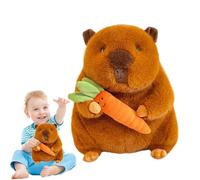Opvonxeh Capybara Hugging Pillow - Cute Plush Stuffed Animal, Comfort Sleep Companion with Soft Texture, Relaxation Toy, Home Room Decor for Relaxation, Living Bedroom Use 9.84x5.91 Inches