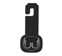 opvonxeh Car Headrest Attachment Car Headrest Organizer, Space Saving Design Vehicle Bag Hook, Easy Installation Car Storage Solution, Folding Double Hook Car Interior Hook for Purses and Bags