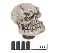 Opvonxeh Car Skull Shift Knob - Skull Car Shift Knob Gear Cover,Car Racing Skeleton Shifter Grip Knob for Manual Transmission Cars