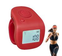 Opvonxeh Clicker Counter with Led Display and Finger Ring Design, Portable Handheld Digital Counting Tool, Track & Field Equipment, Sporting Events, Activity Management, 1.14x1.34 Inches