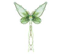 Opvonxeh Fairy Wings, vestito per costumi, 3d Butterfly Accessory, floreale Leaf Embellished Prop, Outfit 24,8 x 18,9 x 23,62 Inches for Women and Kids, Cosplay Events, Halloween Parties, Festival