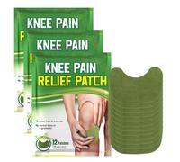 OPVYAEU 36 Pezzi Cerotti Antidolorifici per il Ginocchio, Cerotti Antidolorifici all'assenzio, Cerotti a Base di Erbe per Alleviare i Dolori Muscolari del Collo e Della Spalla