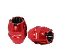OPYJRL Accessori per modifiche Moto Moto Ruota Anteriore Protezione Anticaduta Paratelaio Anti Crash Protector per SYM JETX Jet-X Jet X 125 150 X125 X150(Red a)