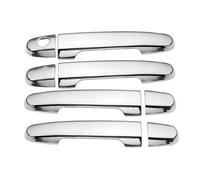 OPYJRL Accessori Rivestimento Maniglia Portiera Auto Per T&oyota Per Corolla E120 E130 2001-2007(Chrome 1 keyhole)