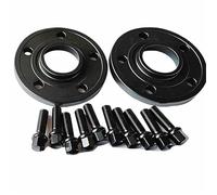 OPYJRL Adattatore Mozzo Ruota 15/20MM 5x112-66.6 + 10 Bulloni Distanziali per Ruote per Classe E Classe C per CLA Parti di Ricambio(15mm Black Color)