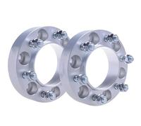 OPYJRL Kit Allargamento Distanziali Ruota M12*1.5 Adattatore per Auto 25/30/35 Mm per M&itsubishi L200 per Montero Parti di Ricambio(2PCS Silver 30mm)