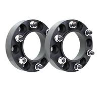 OPYJRL Kit Allargamento Distanziali Ruota M12*1.5 Adattatore per Auto 25/30/35 Mm per M&itsubishi L200 per Montero Parti di Ricambio(2PCS Black 38mm)