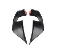 OPYJRL Parti Decorative Alette Laterali per Moto, Spoiler Anteriore Fisso, Parabrezza Aerodinamico, Carenatura per Y&amaha YZF-R6 2017-2022(Matte Black)
