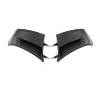 OPYJRL Parti Decorative Alettone Aerodinamico Ad Ala Fissa per Moto, Alettone, Parabrezza, per D&ucati per Panigale V4 2022 2023 2024(Nero)
