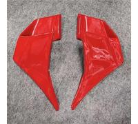 OPYJRL Parti Decorative Carenatura per Moto Ad Ala Fissa, Spoiler Aerodinamico per Parabrezza con Alette per Ninja 400 2018 2019 2020-2023(Style 7)