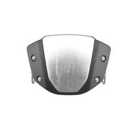 OPYJRL Parti Decorative Kit di Estensione per Spoiler Parabrezza per Moto per CB300R CB150R 2019 2020-2024, Accessori per Carenatura Parabrezza(Argento)