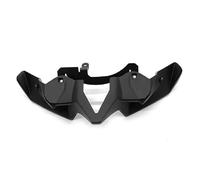 OPYJRL Parti Decorative Parti dello Spoiler Anteriore per Motocicletta Nuda Winglet Kit Ala Aerodinamica Accessori per Spoiler per Z900 2020 2021-2024(Nero)