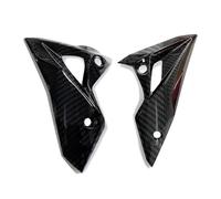 OPYJRL Parti Decorative Parti di Ricambio per Carenatura Inferiore della Coppa Dell'olio, Spoiler, Protezione Laterale dello Scarico, per Motocicletta per Z 800 2013-2017(Carbon Look)
