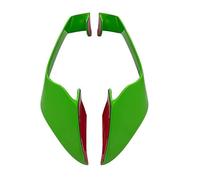 OPYJRL Parti Decorative Spoiler Ad Ala Fissa per Moto, Carenatura Laterale, Alettone, Parabrezza, Ala per ZX-10R per ZX10R 2016-2021(Green)