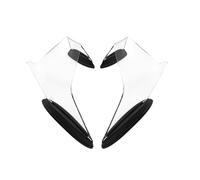 OPYJRL Parti Decorative Spoiler Aerodinamico Ad Ala Fissa in ABS per Moto, Parabrezza, Alettone per ZX-10R per ZX10R 2022 2023 2024(Transparent)