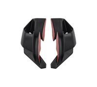 OPYJRL Parti Decorative Spoiler Anteriore Aerodinamico per Moto, Alettone Laterale, per A&prilia RS660, Alettone per Parabrezza RS 660(Matte Black)