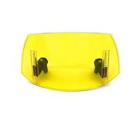 OPYJRL Parti Decorative Spoiler di Estensione per Parabrezza per Moto, Parti per Parabrezza per VFR 1200 FX per Crosstourer 750 400 800 F Fi/W1 VTEC(Yellow)