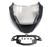 OPYJRL Parti Decorative Spoiler Parabrezza Anteriore per Moto per D&ucati per Monster 821 2017 2018-2023 Accessori per Spoiler Parabrezza Anteriore(Bule)