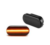 OPYJRL Parti esterne dell'auto Stile Auto Affumicato Lente Ambra Luci Posizione Laterali Per Per Golf Per MK4/per Jetta/per Bora 1999-2004(Smoked Lens)