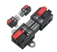 Opzioni confezione da 10 o 5 coppie Morsettiere a connessione rapida serie LT, tipi a pulsante e spina, 0,2-4 mm²(LT-2-2M (5-pair))
